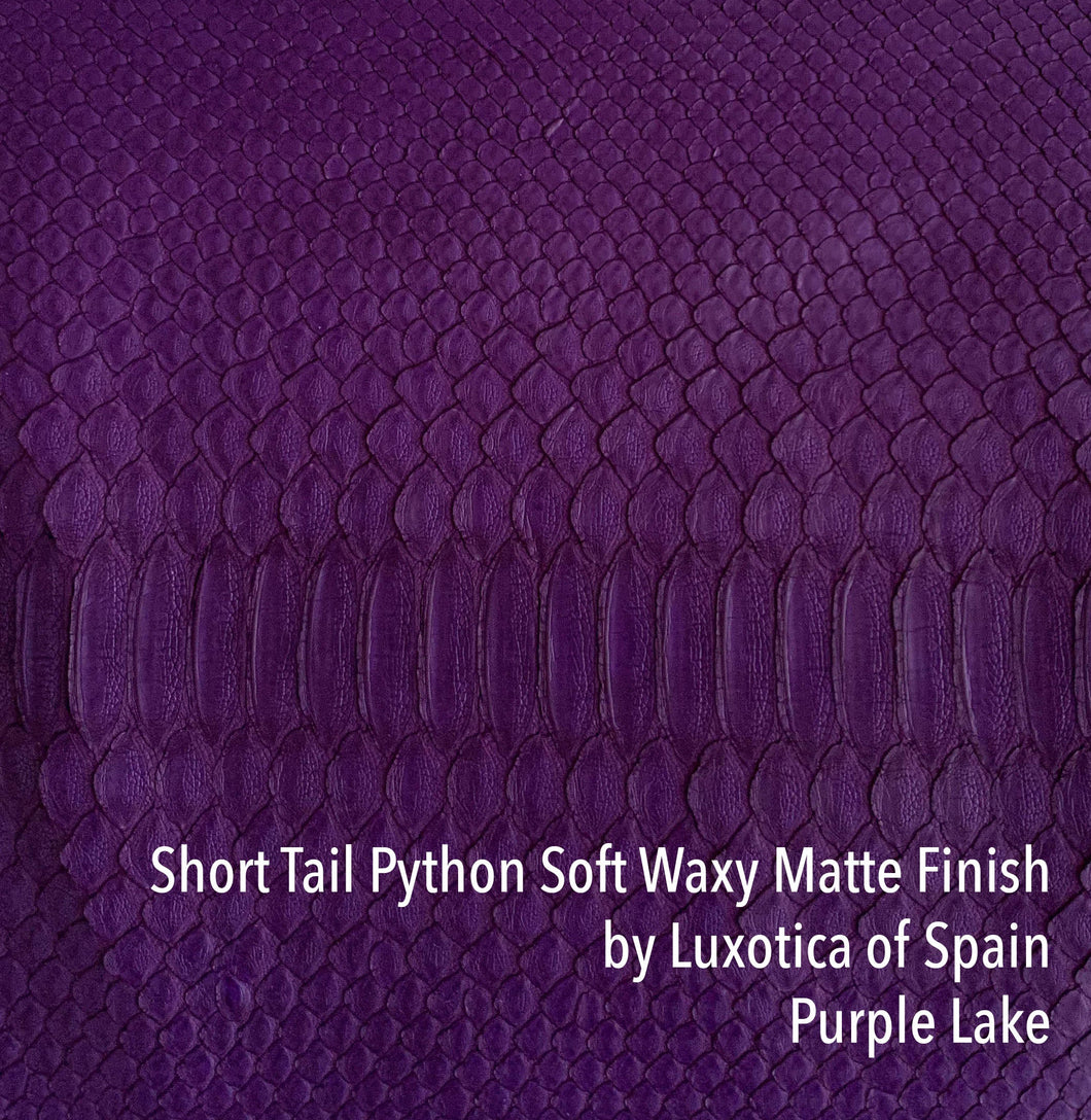 Python Short Tail Soft Matte Finish Purple Lake