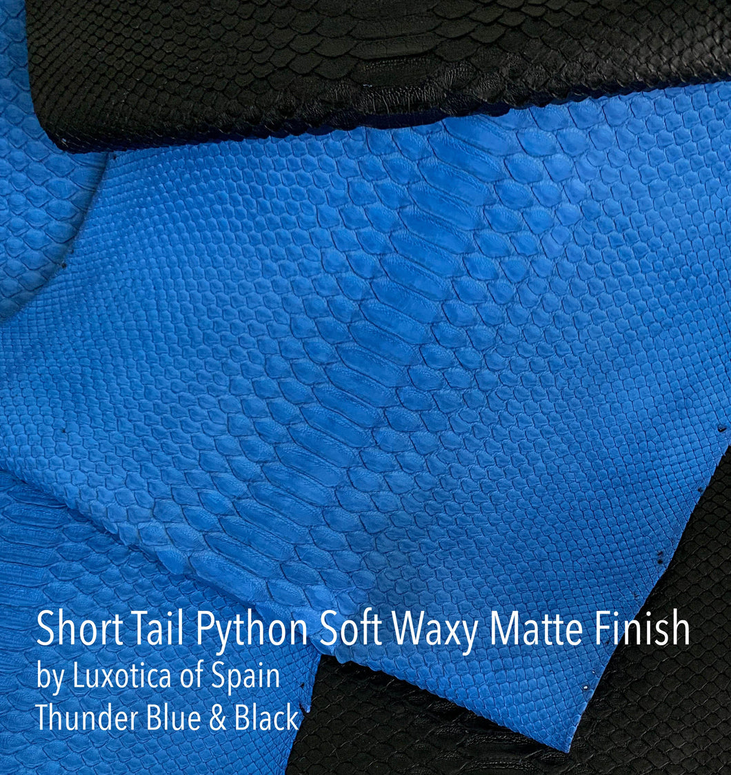 Python Short Tail Soft Matte Finish Thunder Blue
