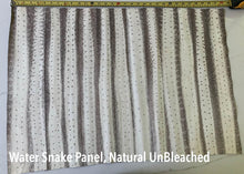 Load image into Gallery viewer, Panel, Watersnake.  Natural Unbleached
