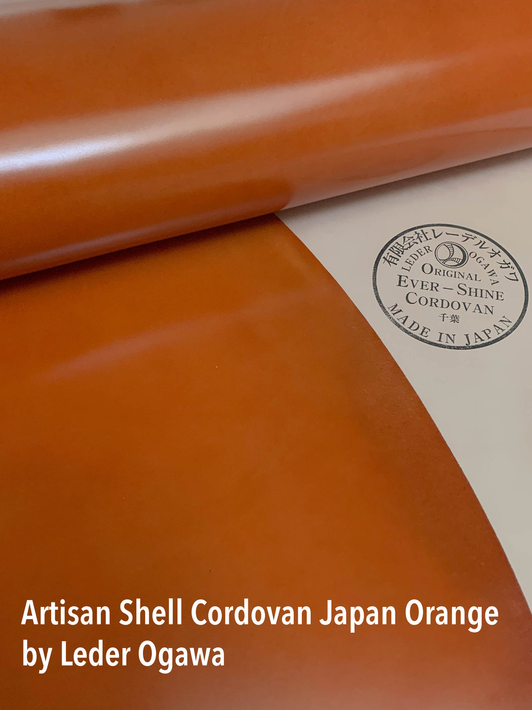 Shell Cordovan Japan Orange (with Stamp)