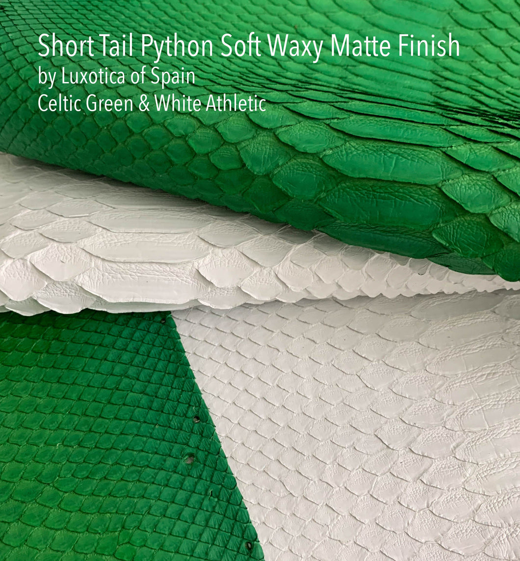 Python Short Tail Soft Matte Finish Celtic Green