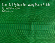 Load image into Gallery viewer, Python Short Tail Soft Matte Finish Celtic Green
