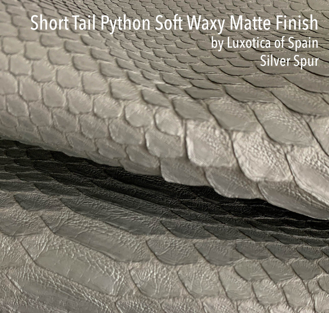 Python Short Tail Soft Matte Finish Silver Spur