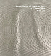 Load image into Gallery viewer, Python Short Tail Soft Matte Finish Silver Spur
